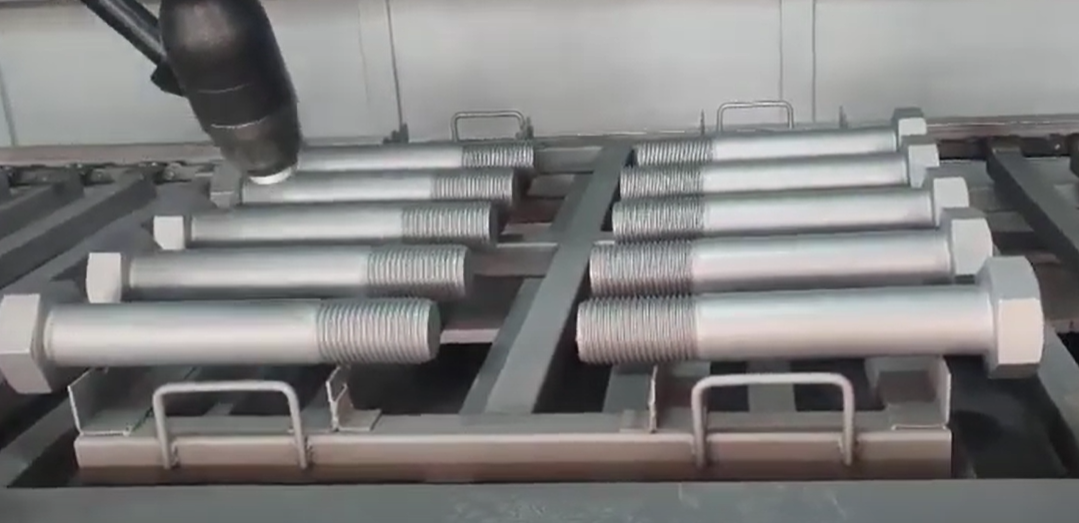 HDA high speed electrostatic rotating spray bell for gears nuts auto coating