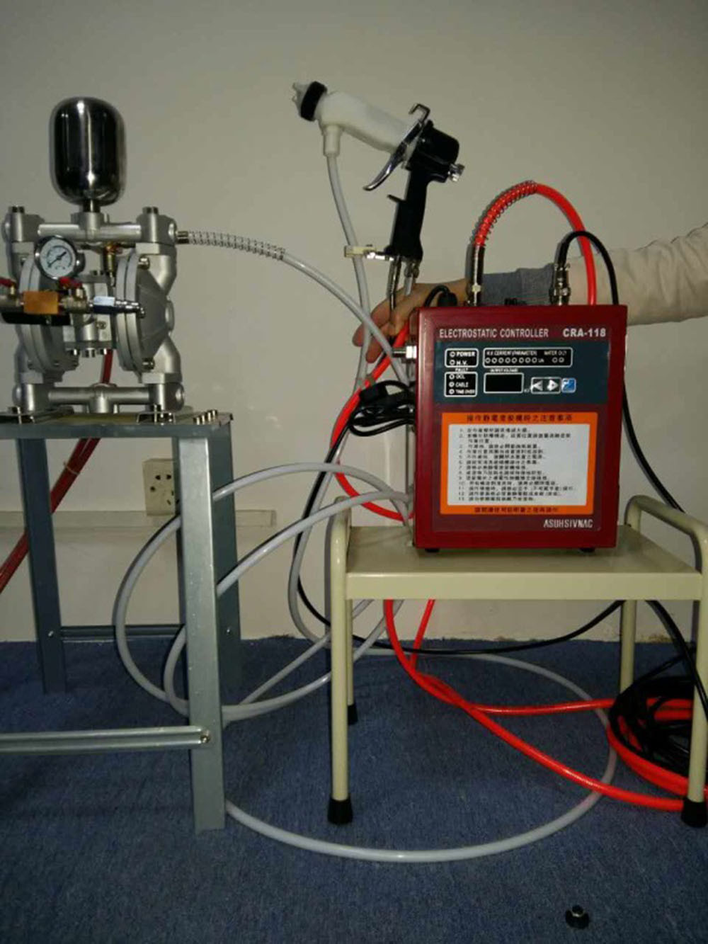hdaspraygun.com electrostatic spray gun / HONGDA 