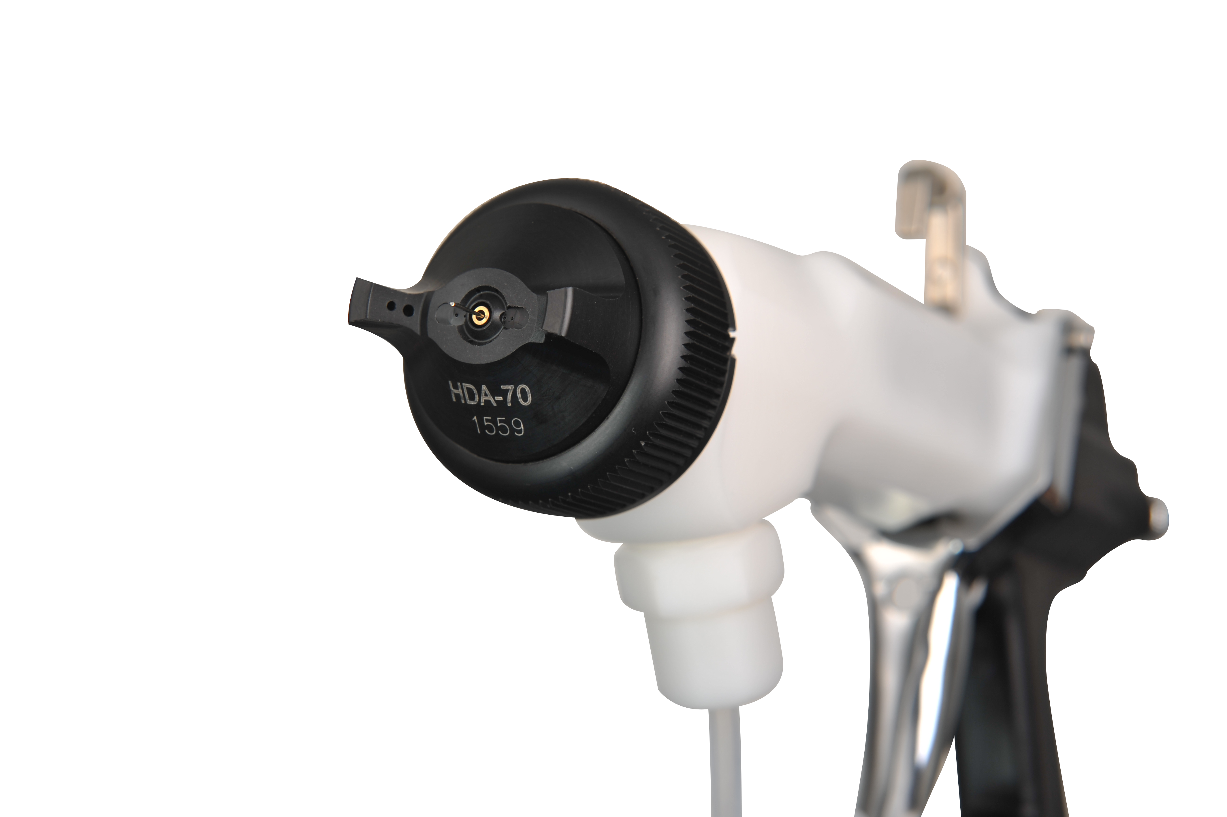 HDA high pressure air manual electrostatic liquid paint spray gun | www.hdaspraygun.com