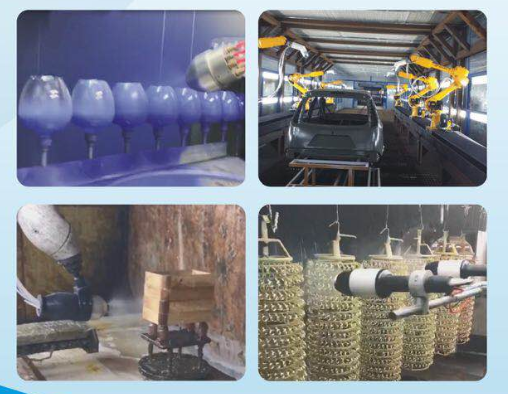 HDA bell auto electrostatic robot coating machine |www.hdaspraygun.com