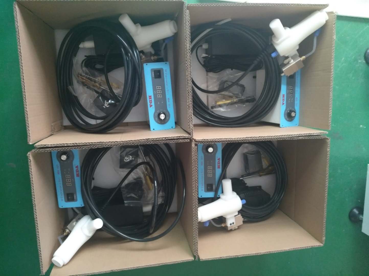 HDA-90 liquid automatic electrostatic spray gun | hda-sl01@hongdapt.com