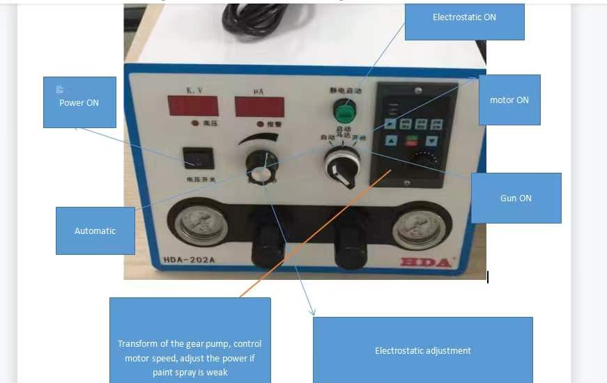 liquid paint spray equipment| hdaspraygun