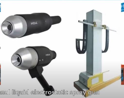 electrostatic rotating bell spray system