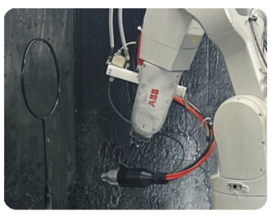 ABB robostic spray system