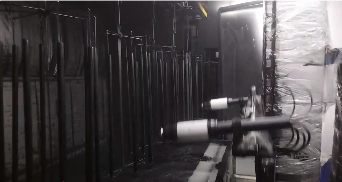 electrostatic rotating bell spraying 