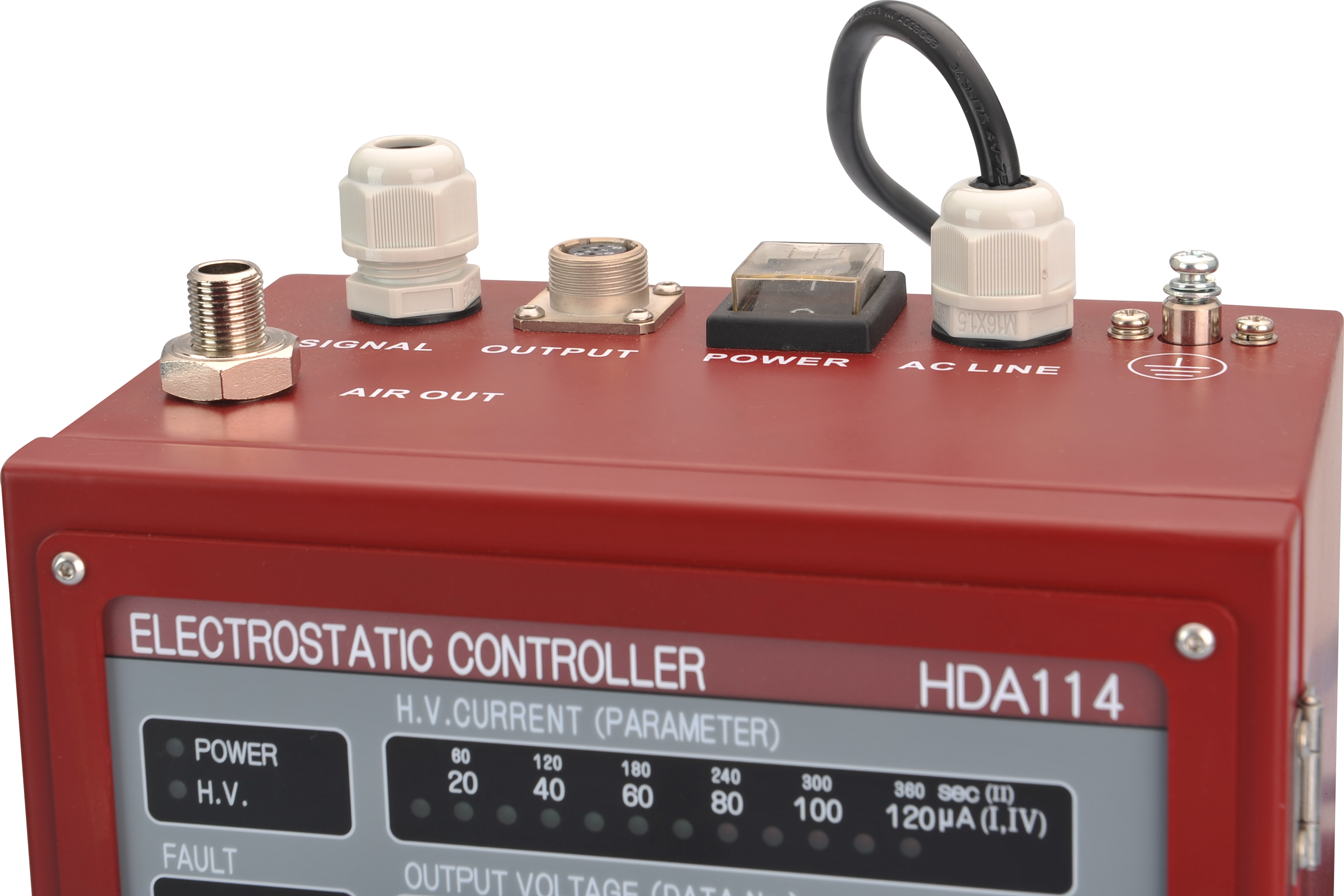 HDA electrostatic spray gun 
