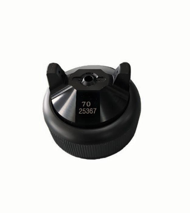 electrostatic spray gun nozzle