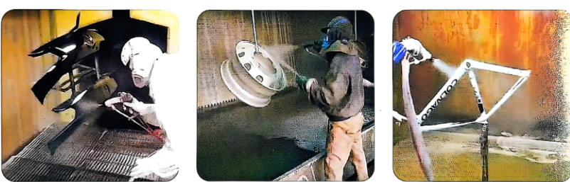 Electrostatic paint spray gun 