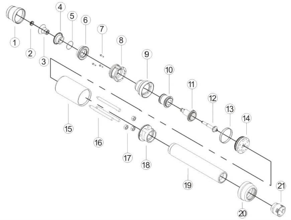 HDA-605 straight electrostatic rotating bell spray gun