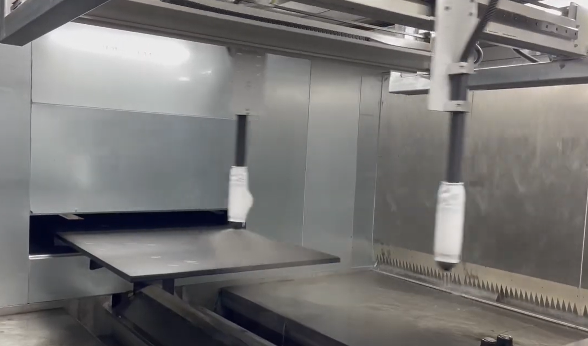 electrostatic rotating bell spray system